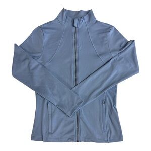 Gilly Hicks Light Blue Zip-Up Jacket